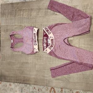 Gymshark leggings and sport bra set